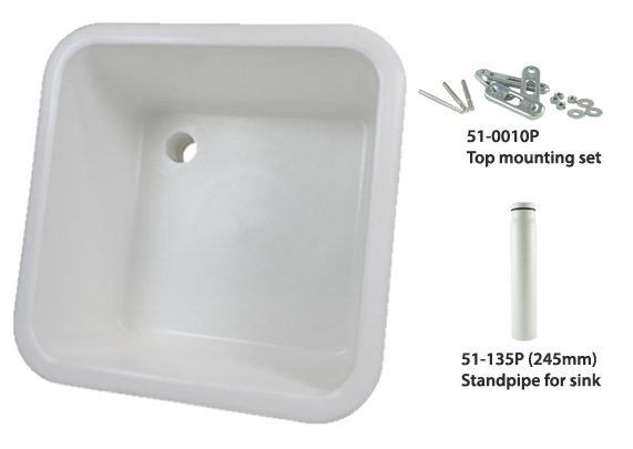 Science By Design Lab Essential Polypropylene Sink